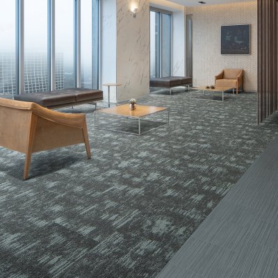 Watercolor Moire Modular Carpet Mannington Commercial